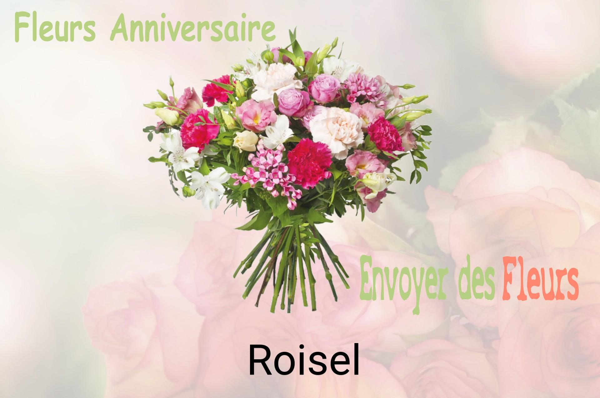 Bouquet de fleurs d’anniversaire livré à Roisel